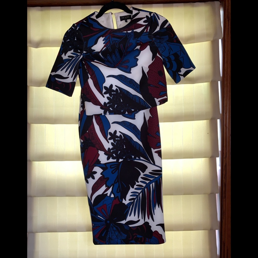 Ted Baker Crop Top And Midi Skirt